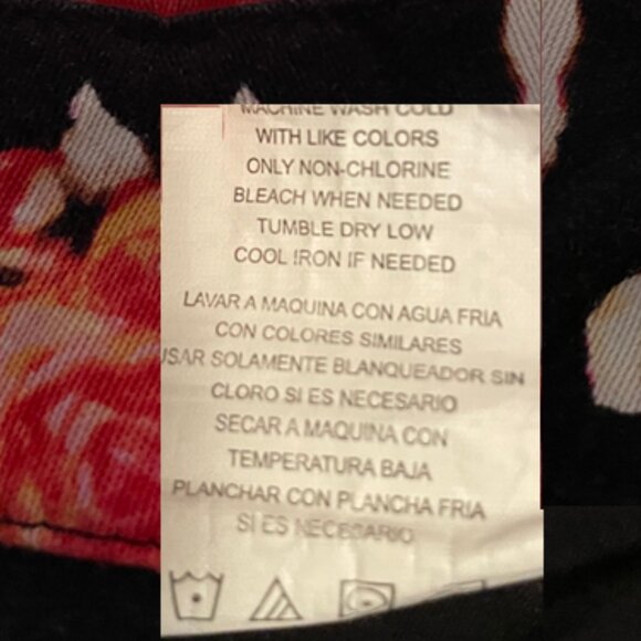 Gibson Latimer Floral Rose Print Slim Fit Pants - Picture 6 of 6